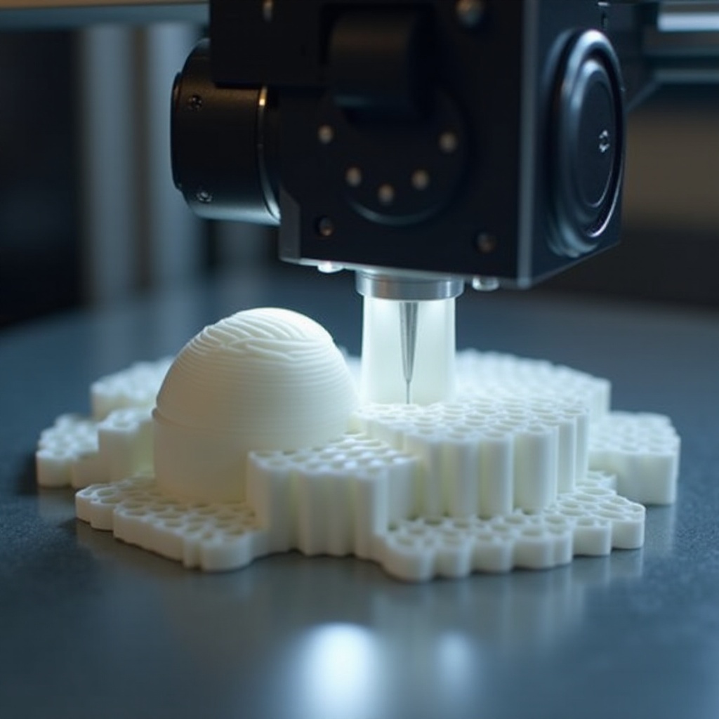3D-Drucker unterstützt