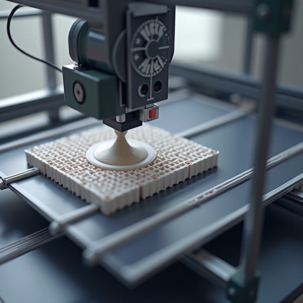 3D-Drucker unterstützt