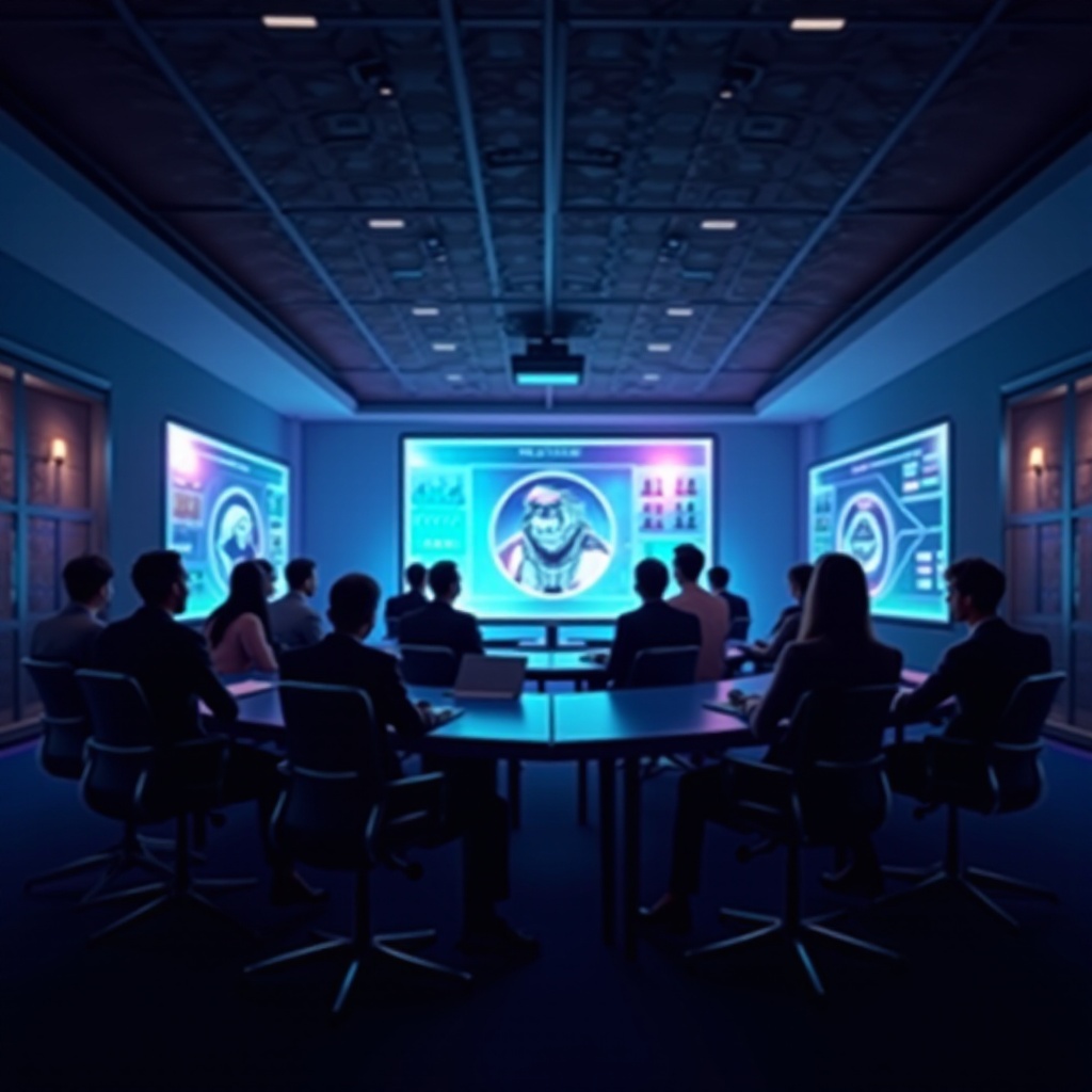 hochmoderne Projektoren für Konferenzen